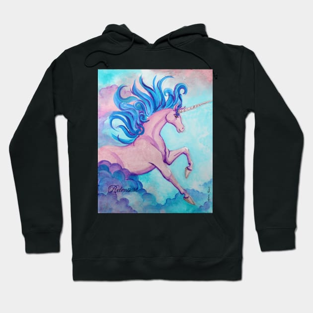 Relentless Unicorn Hoodie by susannanadia